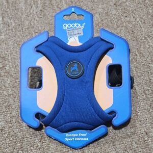 Gooby Blue Escape Free SMALL dog  Sport Harness